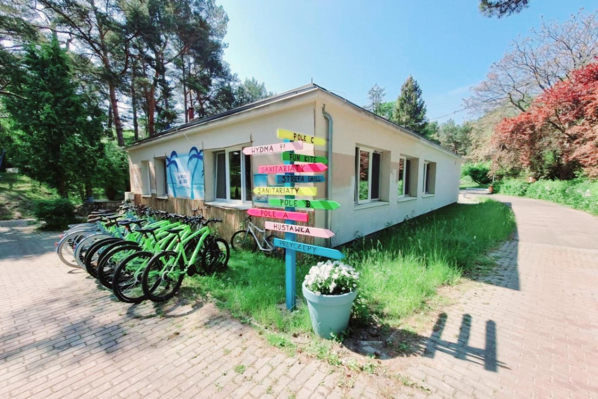 Campingplatz Przyczepa Grande Sole Na Kormoran *